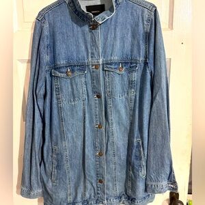 Forever 21 long Jean jacket